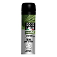 Dockland MENTHOL пена для бритья, 200 мл